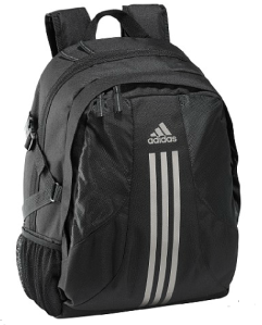 adidas Schulrucksack Back-to-school power Backpack in black - tin metallic